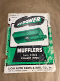 1950 Lion Hy-Power Muffler Tail Pipe catalog