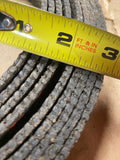 Vintage cloth brake material 24 feet 1 1/4” x 3/16”