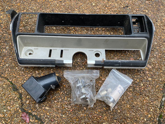 1969 Buick GS Skylark dash bezel with switches