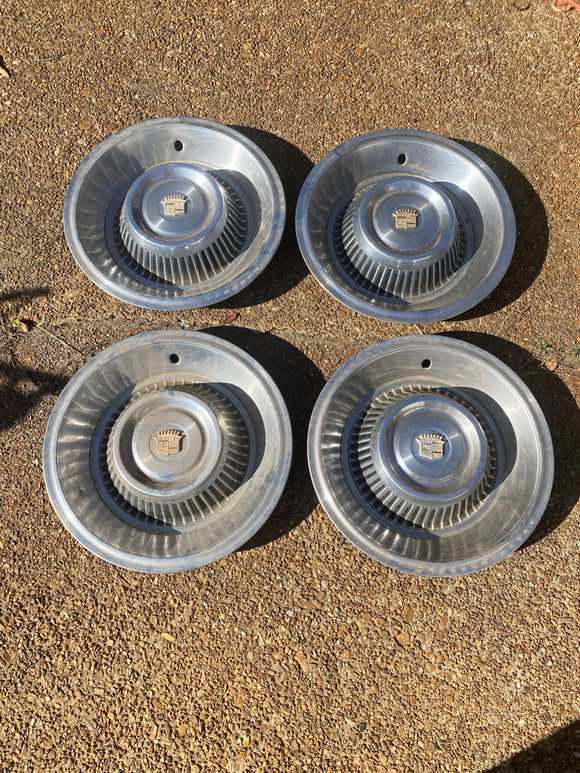 1969 Cadillac hub cap wheel cover set of 4