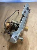 1947 Plymouth heater fan control bezel panel with switches