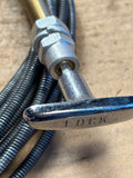 25 foot turn to lock locking pull release cable