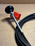 16 foot PTO power takeoff control cable round handle