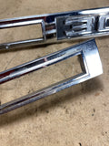 1969 Chevelle 307 front fender badge and light bezel Pair LH RH