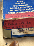 1933-1941 Dodge 6 cylinder exhaust valve set NORS