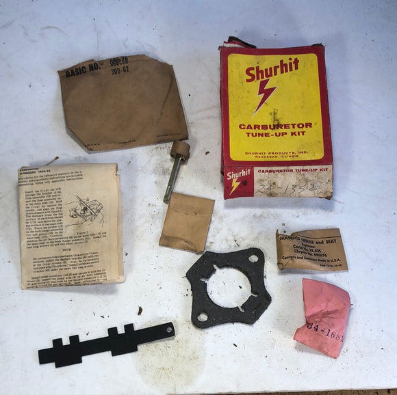 1954-1955 Plymouth 6 Carter BBS carburetor rebuild kit