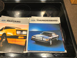 1982 Ford Division sales brochure portfolio nine brochures