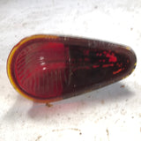 Vintage Cat Eye 5832 truck van clearance light red glass