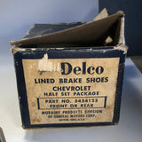 Genuine Delco Chevrolet brake shoes 5454116 5454125