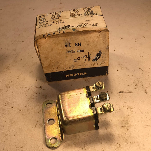 1955-1962 AMC GM Ford horn relay HR-15 NORS