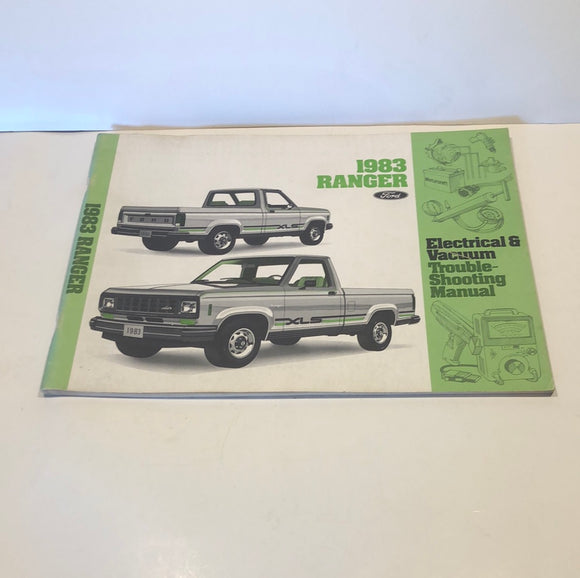 1983 Ford Ranger Electrical and Vacuum Troubleshooting Manual
