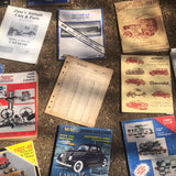 Vintage 1970s 1980s 1990s old Ford parts catalogs Snyder’s Mac’s etc x32