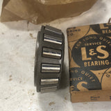 L&S 15118 tapered roller bearing vintage NOS made IN USA