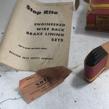 1934-1935 Chevrolet passenger and truck brake lining kit rivets NORS