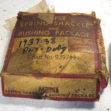 1937-1938 Plymouth Dodge spring shackle kit NOS