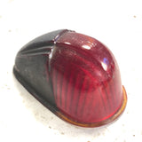 Vintage Cat Eye 5832 truck van clearance light red glass