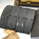 1935-1941 Plymouth brake lining full set rivets NORS