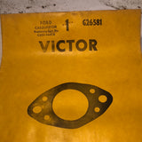 1963-1965 Ford Mercury 170 200 carburetor gasket Victor G26581