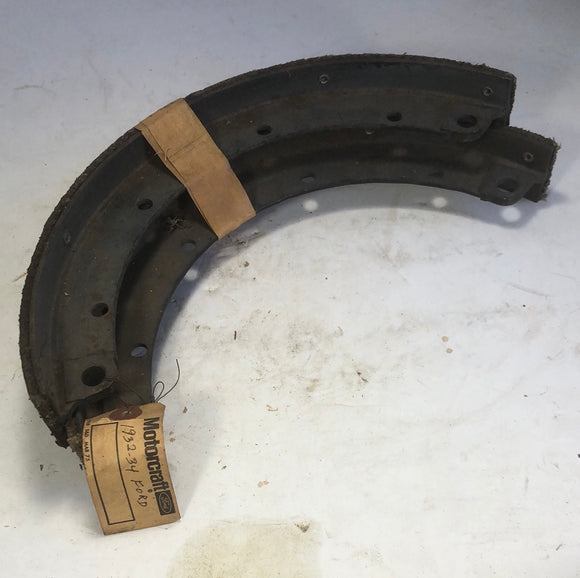1932-1934 Ford brake shoe pair NORS