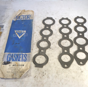 1936-1940 Buick 8 manifold gasket set Victor MS-12108