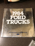 1984 Ford Trucks sales brochure collection 6 pieces and folder