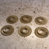 Vintage Ford Chevy DODGE window crank washer disks x6