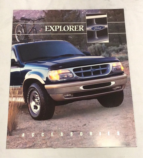 1998 Ford Explorer Accessories dealer sales brochure