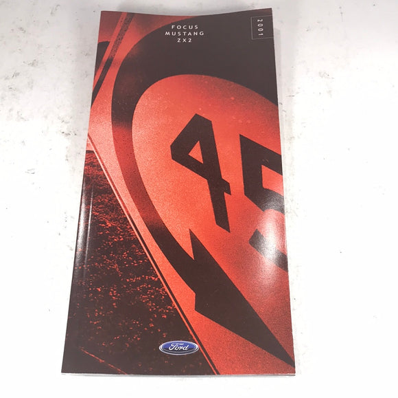 2001 Ford Focus Mustang ZX2 sales brochure booklet 48 pages