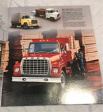 1982 Ford LN Series 600-7000 Series trucks sales brochure