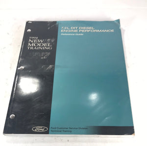 1994 Ford New Model Training Reference 7.3L Performance