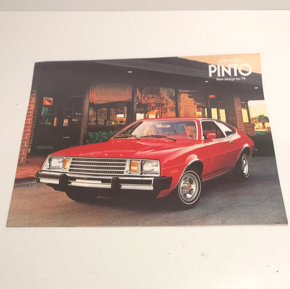 1979 Ford Pinto dealer sales brochure
