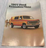 1977 Ford Econoline Vans sales brochure
