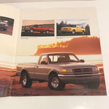 1995 Ford Ranger dealer sales brochure