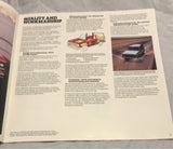 1985 Ford Bronco II sales brochure