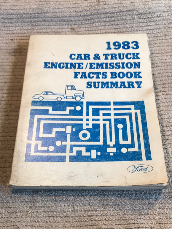 1983 Ford Car and Truck Engine/Emission Facts Book
