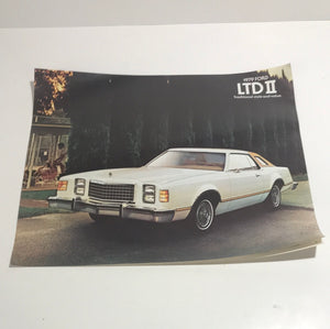 1979 Ford LTD II dealer sales brochure
