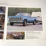 1984 Ford F-Series Pickup dealer sales brochure
