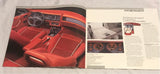 1986 Ford Mustang sales brochure