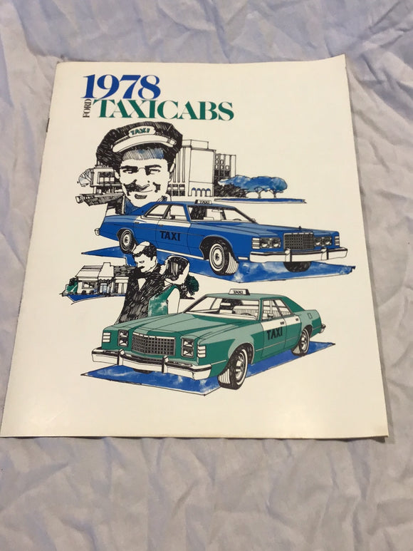1978 Ford Taxicabs dealer sales brochure
