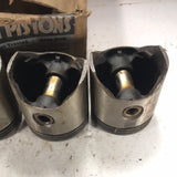 1937-1940 Chevrolet D20 D19 6 cylinder pistons .010 oversize NORS