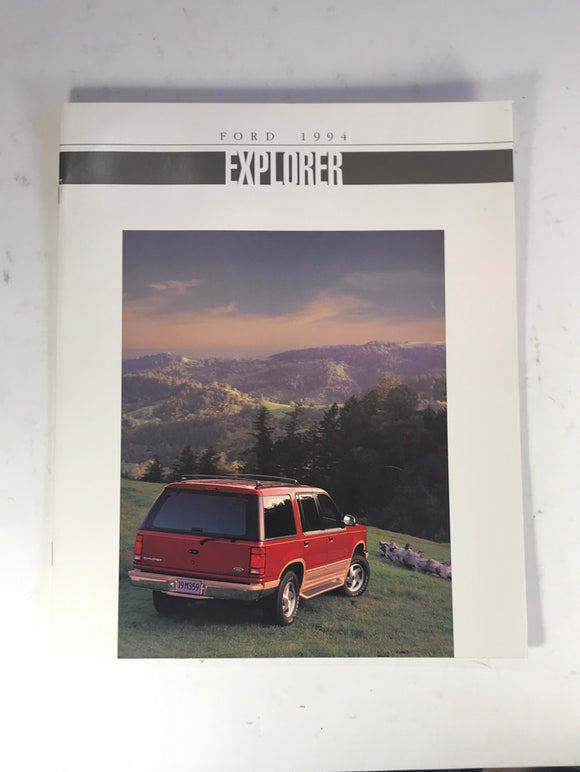 1994 Ford Explorer dealer sales brochure