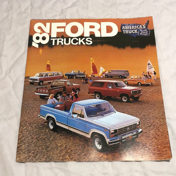 1982 Ford Trucks dealer sales brochure