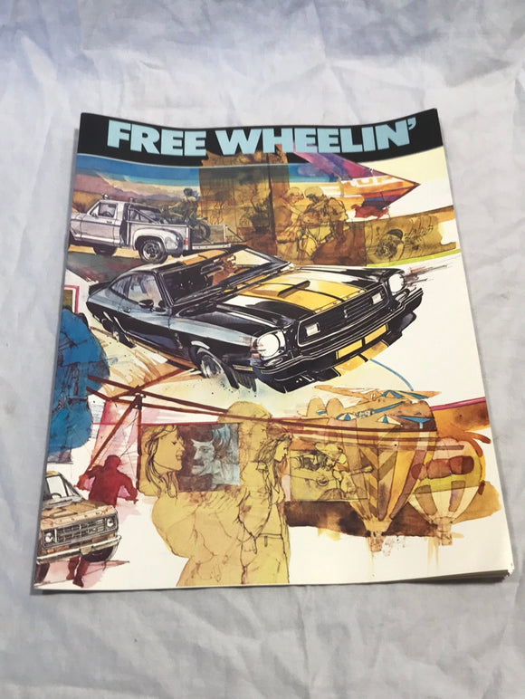 1977 Free Wheelin’ Ford sales brochure