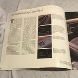 1989 Ford Thunderbird sales brochure