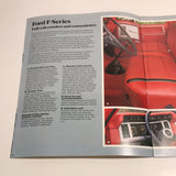 1983 Ford F-Series big truck dealer sales brochure