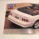 1996 Ford Mustang dealer sales brochure