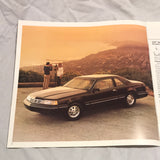 1987 Ford Thunderbird sales brochure