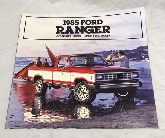 1985 Ford Ranger sales brochure excellent condition
