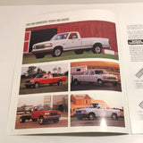 1995 Ford Pickups & Chassis dealer sales brochure