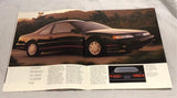 1992 Ford Thunderbird dealer sales brochure